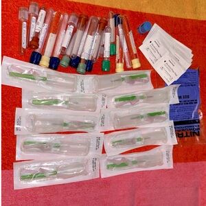 Phlebotomy training supplies